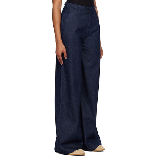  BITE Navy Vintage Trousers 231734F087008