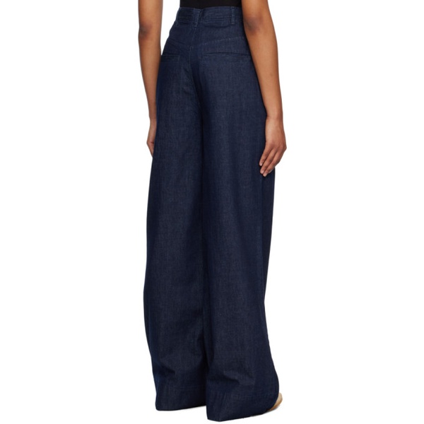  BITE Navy Vintage Trousers 231734F087008