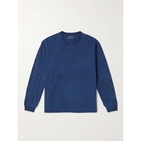 블루 블루 재팬 BLUE BLUE JAPAN KOBO리바이스 Printed Cotton-Jersey T-Shirt 1647597319029567