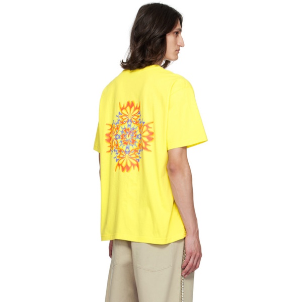  BLUEMARBLE Yellow Mandala T-Shirt 241950M213004