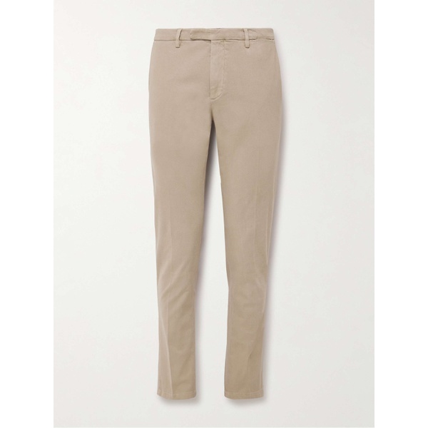  BOGLIOLI Slim-Fit Garment-Dyed Cotton-Blend Twill Suit Trousers 1647597322905607