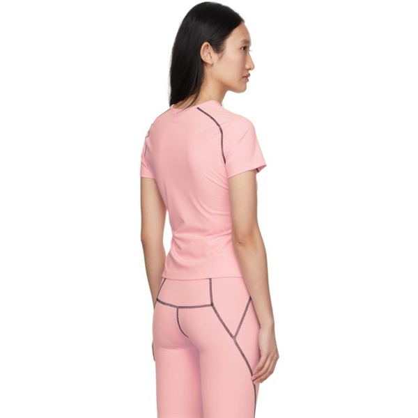  BONBOM SSENSE Exclusive Pink Seam T-Shirt 221253F110030