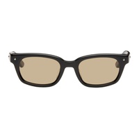 BONNIE CLYDE Black & Brown Checkmate Sunglasses 241067M134013