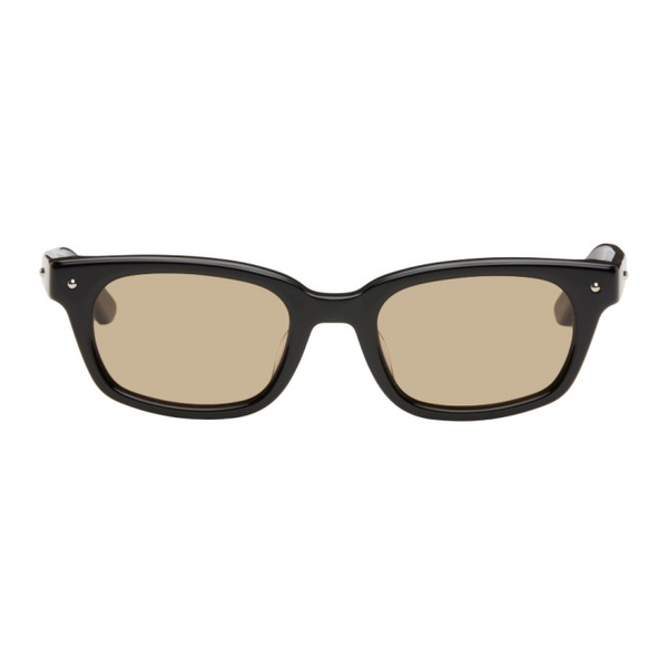  BONNIE CLYDE Black & Brown Checkmate Sunglasses 241067M134013