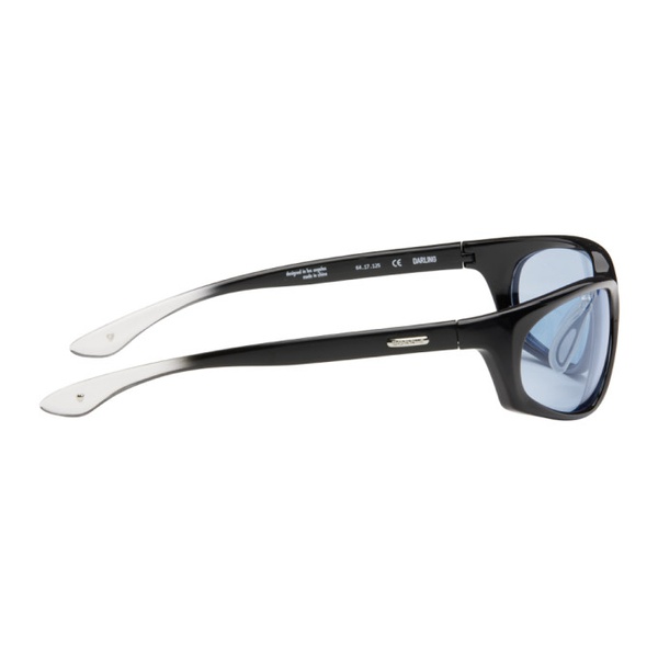  BONNIE CLYDE Black & Blue Darling Sunglasses 241067M134025