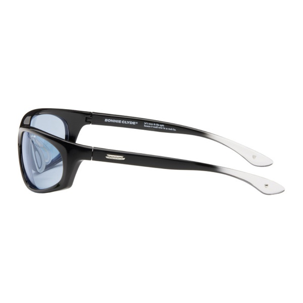  BONNIE CLYDE Black & Blue Darling Sunglasses 241067M134025