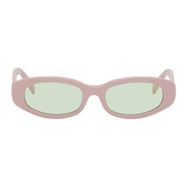 BONNIE CLYDE Pink Plum Plum Sunglasses 241067F005011