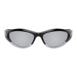 BONNIE CLYDE SSENSE Exclusive Black & Transparent Angel Sunglasses 241067M134018