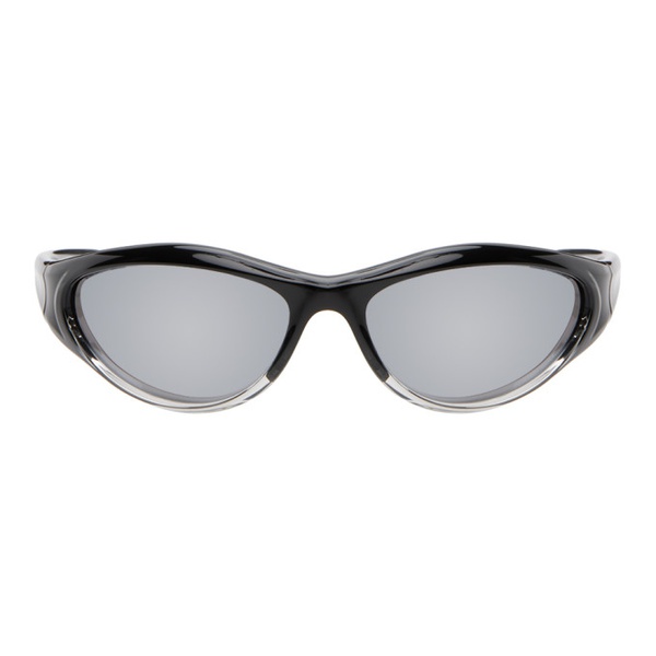  BONNIE CLYDE SSENSE Exclusive Black & Transparent Angel Sunglasses 241067M134018