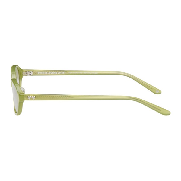  BONNIE CLYDE Green Baby Sunglasses 242067M134029