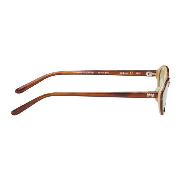 BONNIE CLYDE Brown Baby Sunglasses 242067M134025