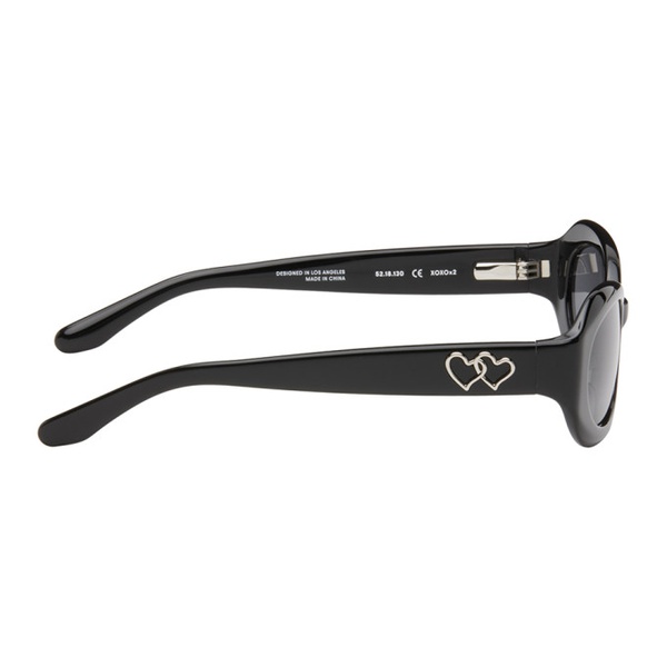  BONNIE CLYDE Black XOXOx2 Sunglasses 242067M134017