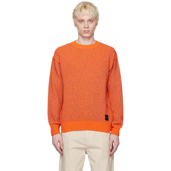  BOSS Orange Relaxed-Fit Sweater 231085M201007