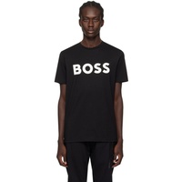 BOSS Black Printed T-Shirt 241085M213032