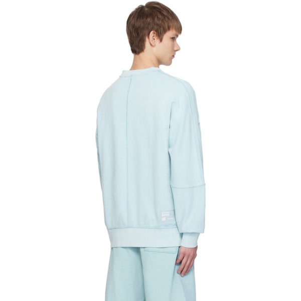  BOSS Blue Relaxed-Fit Sweatshirt 241085M204017