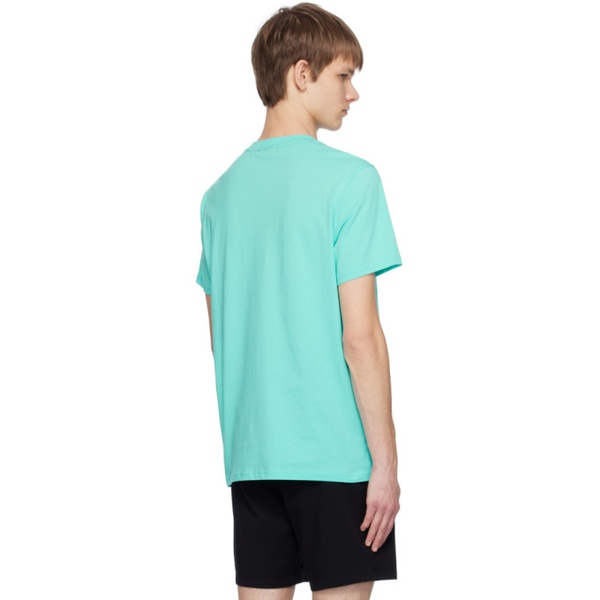  BOSS Blue Crewneck T-Shirt 241085M213052