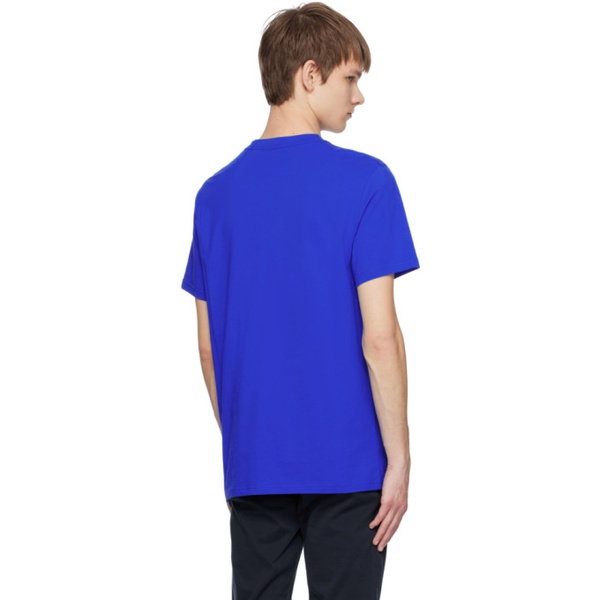  BOSS Blue Crewneck T-Shirt 241085M213053