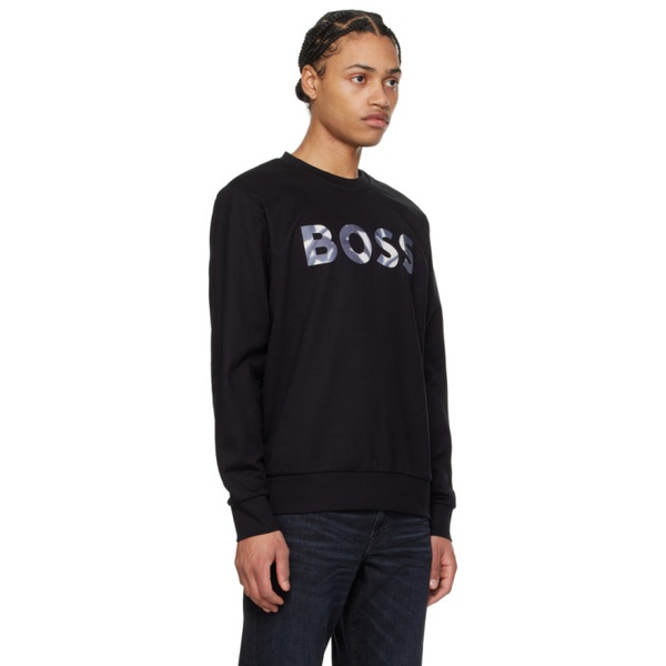  BOSS Black Logo Sweatshirt 241085M204023