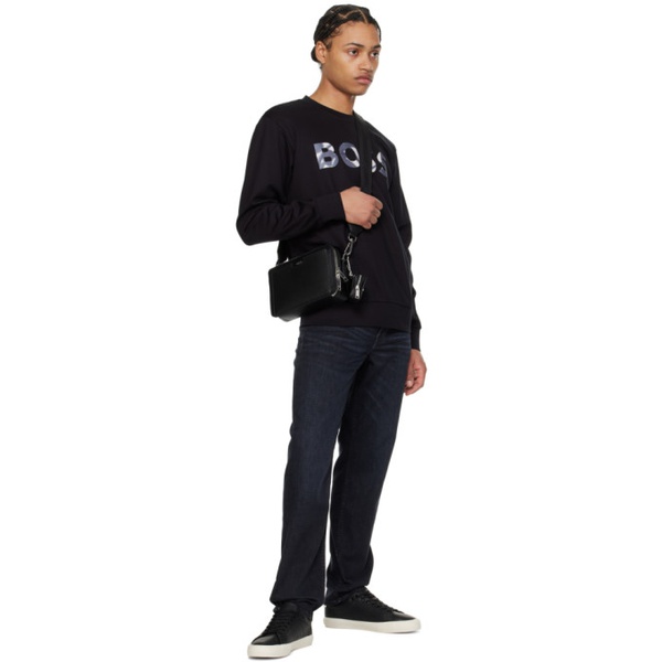  BOSS Black Logo Sweatshirt 241085M204023
