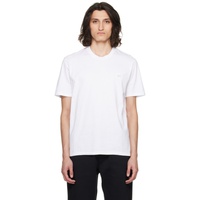 BOSS White Double Monogram T-Shirt 241085M213055