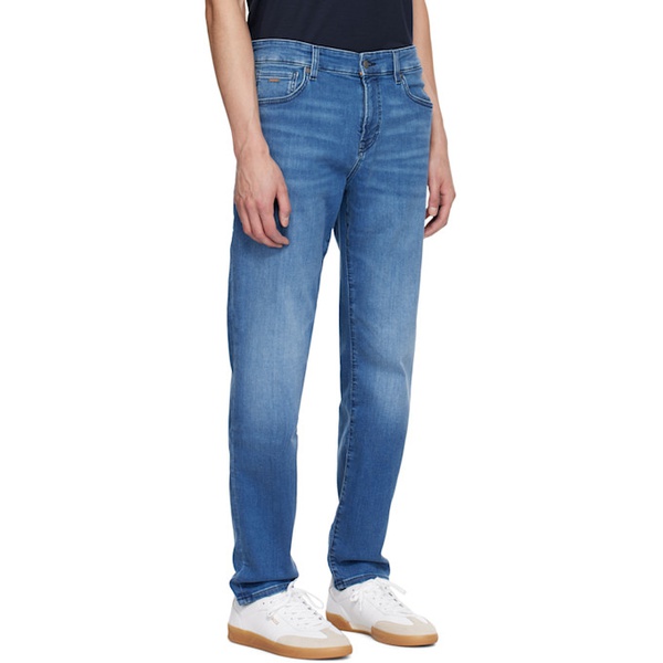  BOSS Blue Regular-Fit Jeans 241085M186014
