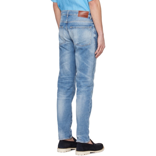  BOSS Blue Faded Jeans 241085M186012