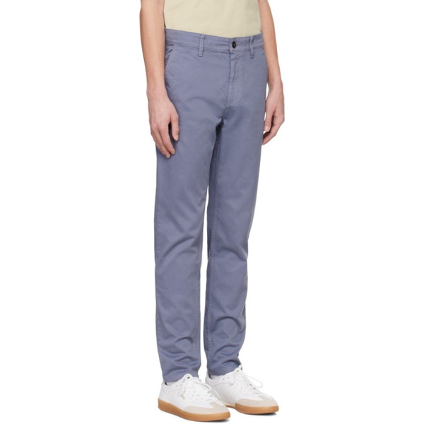  BOSS Blue Slim-Fit Trousers 241085M191014