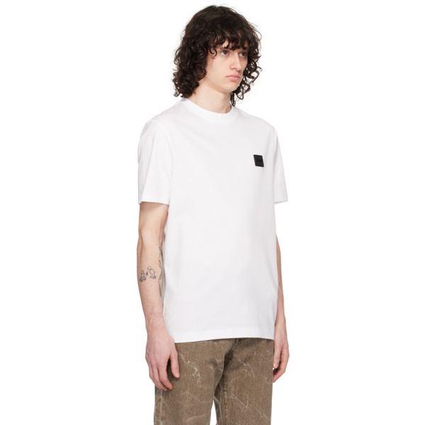  BOSS White Patch T-Shirt 241085M213096
