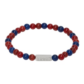 BOSS Red & Blue Colorbeads Bracelet 232085M142009