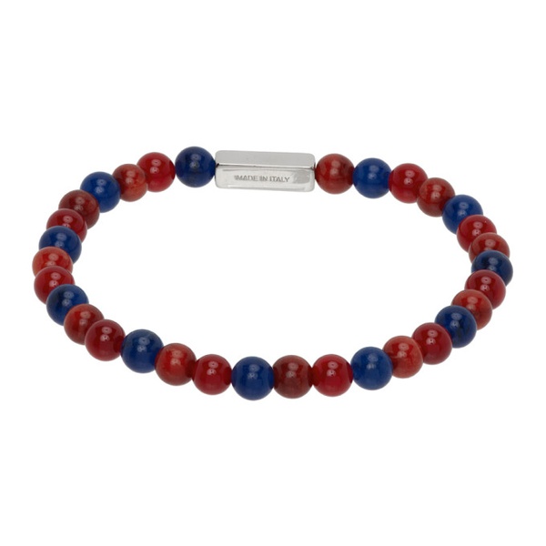  BOSS Red & Blue Colorbeads Bracelet 232085M142009