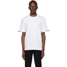 BOSS White Relaxed-Fit T-Shirt 232085M213012