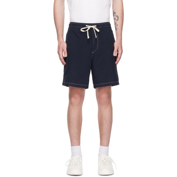  BOSS Navy Regular-Fit Shorts 231085M193033