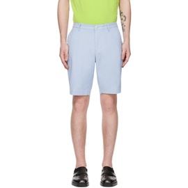 BOSS Blue Slim-Fit Shorts 231085M193030