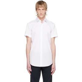 BOSS White Button Shirt 242085M192020