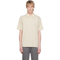 BOSS Beige Embroidered Polo 242085M212012