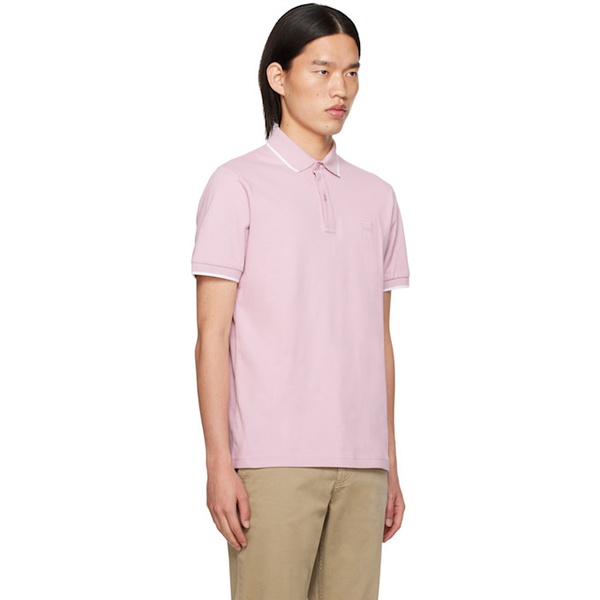  BOSS Pink Patch Polo 242085M212004