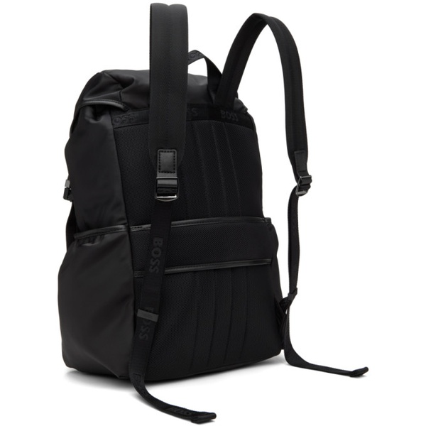  BOSS Black Double Monogram Backpack 242085M166000