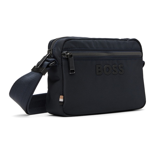  BOSS Navy Catch Bag 242085M170011