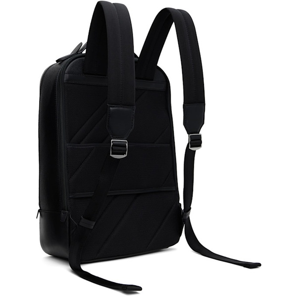  BOSS Black Leather Backpack 242085M166004