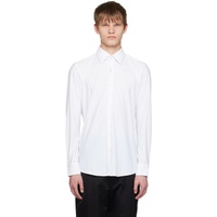 BOSS White Slim-Fit Shirt 231085M192031