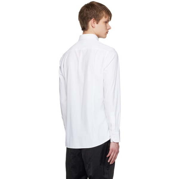  BOSS White Slim-Fit Shirt 231085M192031