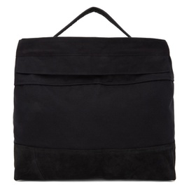 BRYAN JIMENEEZ Black Heavyweight Canvas Bag 241355M170000