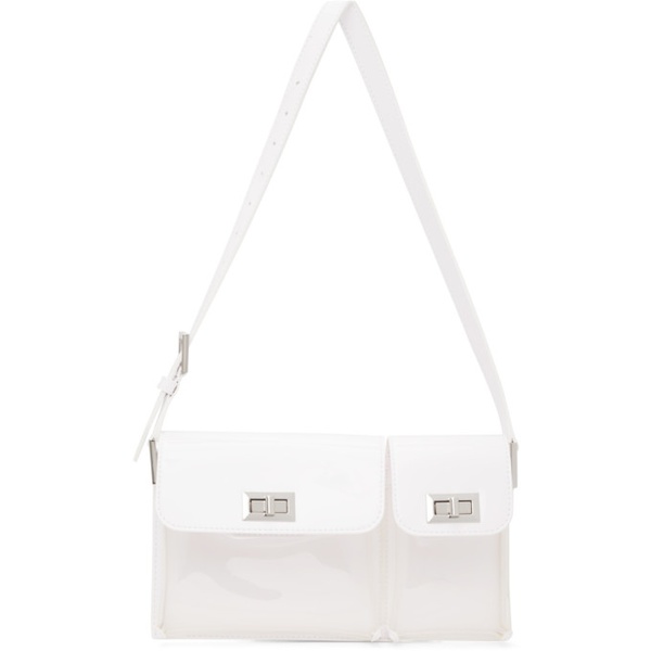  바이 파 BY FAR White Billy Bag 231289F048133