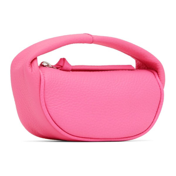  바이 파 BY FAR Pink Micro Cush Top Handle Bag 221289F046007