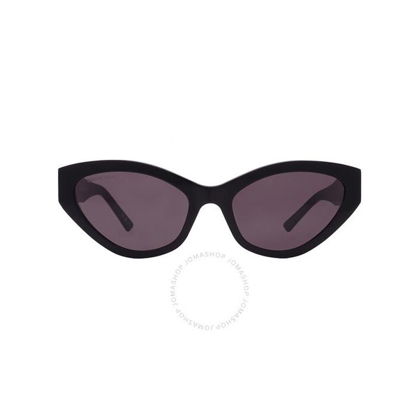 발렌시아가 발렌시아가 Balenciaga Grey Cat Eye Ladies Sunglasses BB0306S 001 57