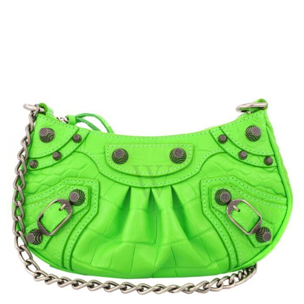 발렌시아가 발렌시아가 Balenciaga Green Shoulder Bag 69581423EIY3817
