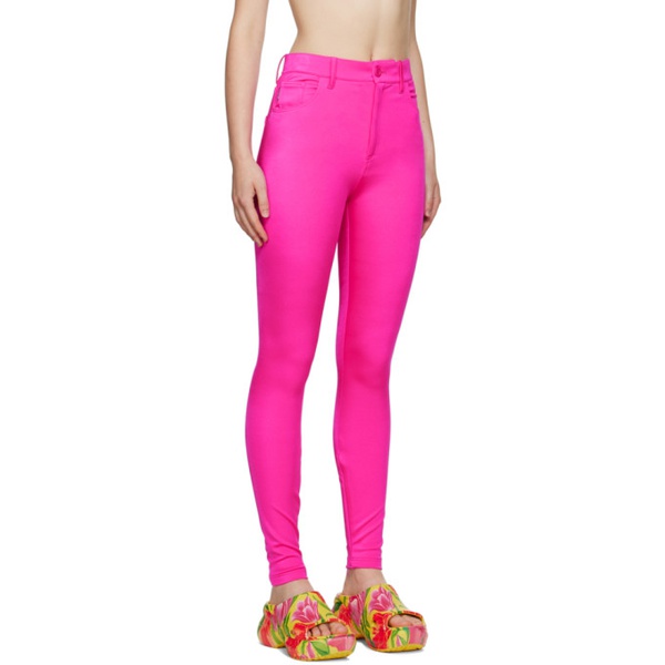 발렌시아가 발렌시아가 Balenciaga Pink Bodycon Leggings 222342F087003