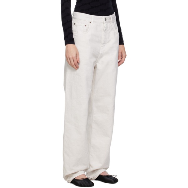 발렌시아가 발렌시아가 Balenciaga 오프화이트 Off-White Loose-Fit Jeans 232342F069000