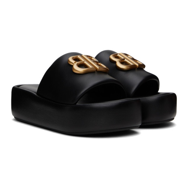 발렌시아가 발렌시아가 Balenciaga Black Rise Sandals 241342F124002