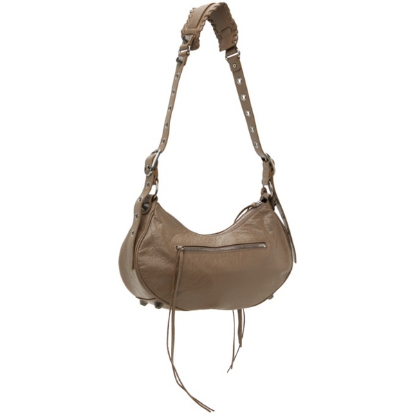 발렌시아가 발렌시아가 Balenciaga Taupe Le Cagole Small Shoulder Bag 232342F048079